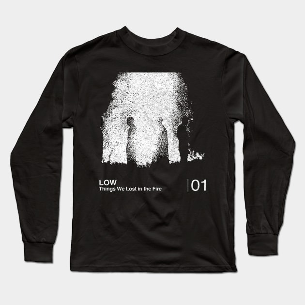 Low / Minimalist Graphic Artwork Design Long Sleeve T-Shirt by saudade